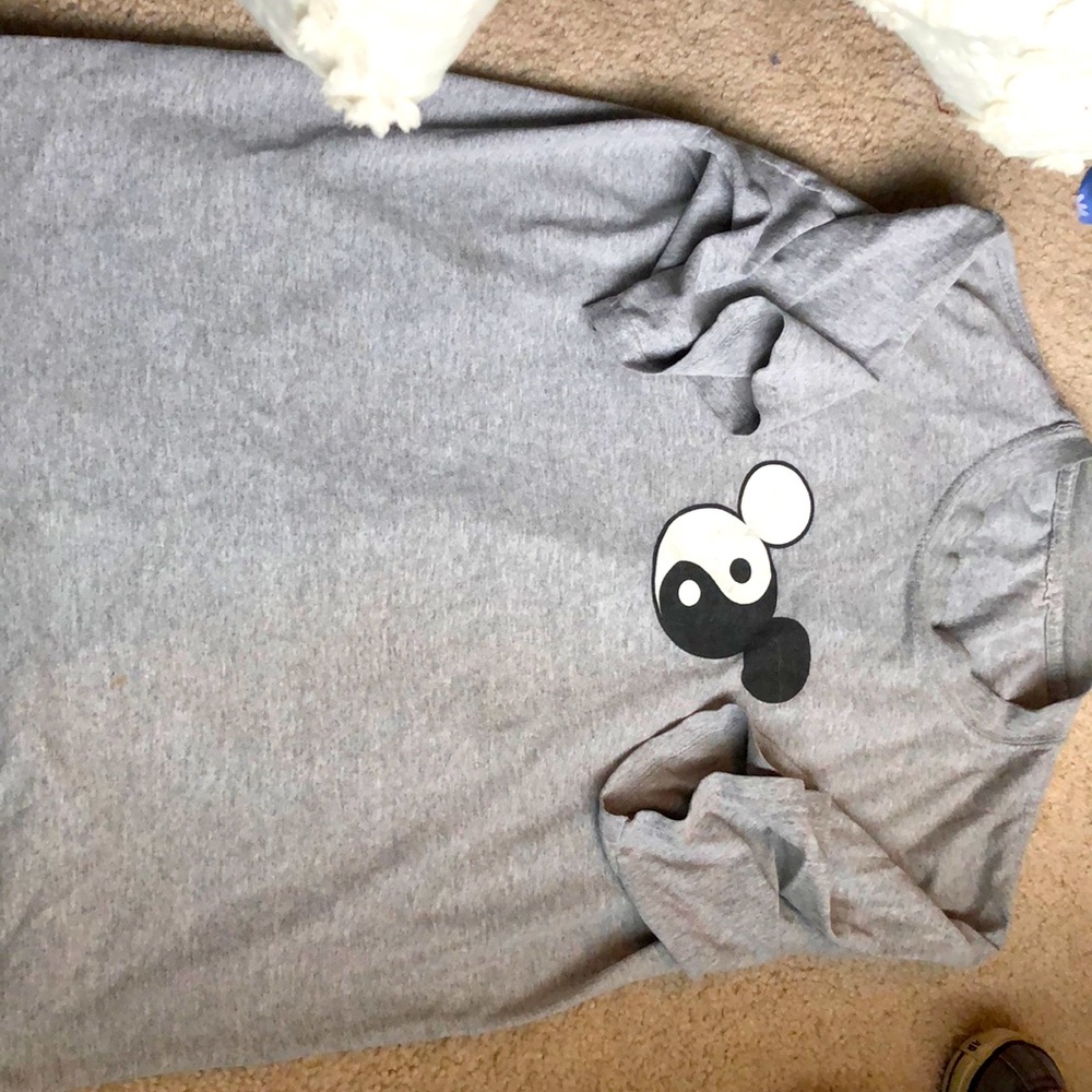 Grey Mickey Mouse Shirt
